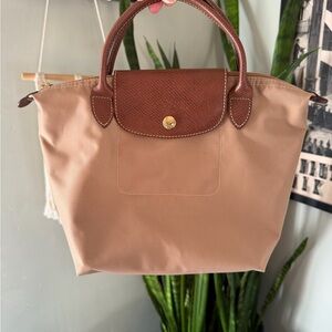 Longchamp Original Le Pliage Small in Fawn